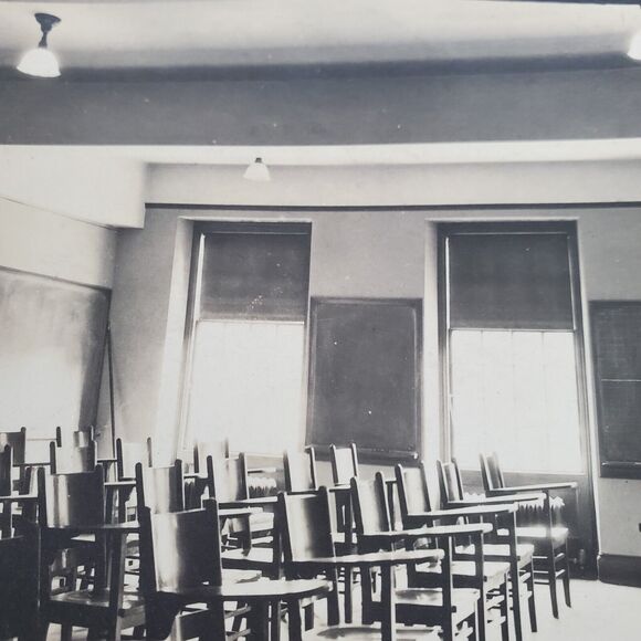 Classroom Photo Vintage Currier Studio Exeter New Hampshire 6×5 - Picture 9 of 9